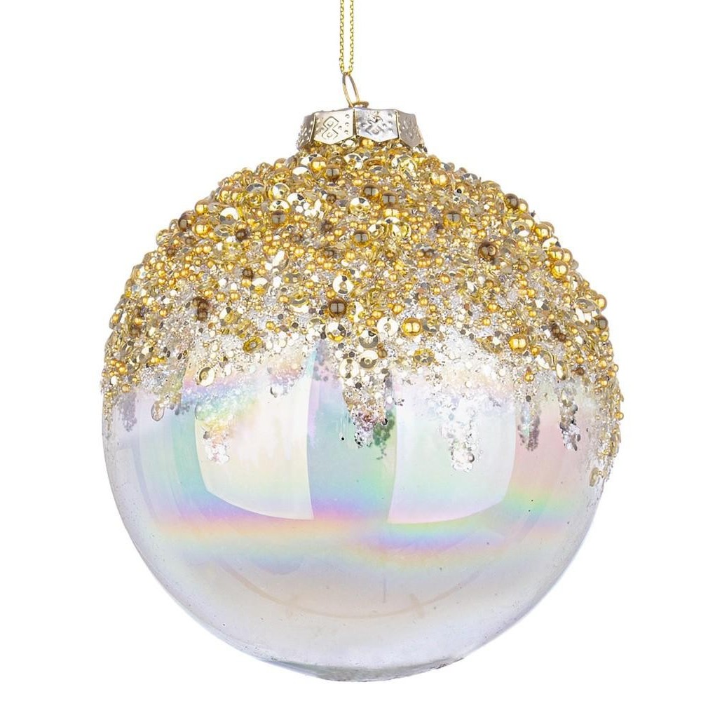 SFERA VETRO ALISIA IRIDESCENTE D.100